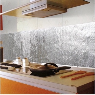 Papel de parede autocolante Aluminio cozinha 2 M ou 3 M (6)