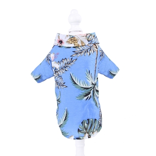 Fábrica Em Estoque Roupas Para Animais De Estimação Primavera E Verão Camisa Estampada Havaiana Pequeno Médio Teddy Shiba Inu Pet Clothes (9)