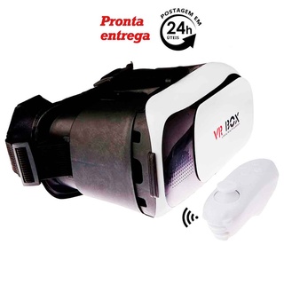 Óculos Vr Box 2.0 Realidade Virtual + Controle Cardboard 3d Bluetooth (1)