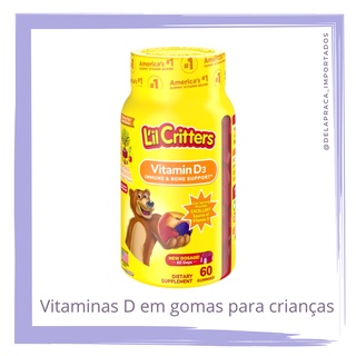 Vitamina D3 Infantil - LIL CRITTERS