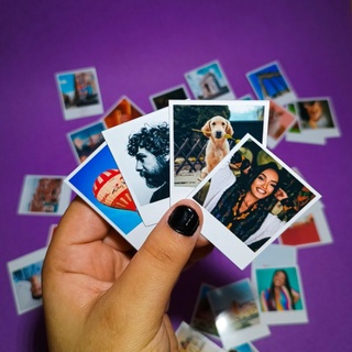 28 Fotos Polaroid Mini Kit com/sem Adesivo Presente Dia dos Namorados fofas