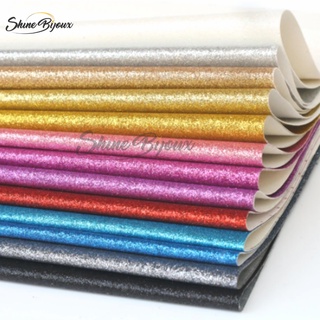 Lonita Glitter tecido Colorido Placa 24x40cm para laços tiaras Chinelos em geral