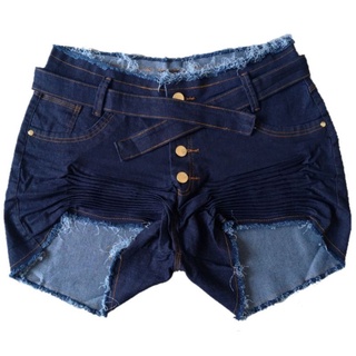 Short Jeans Feminino Plus Size Com Lycra Tamanho Grande 46/54 (2)