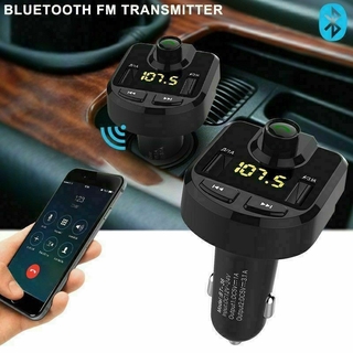 Carregador Carro Transmissor Fm Bluetooth Veicular Mp3 Rádio