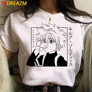 Camisa Hunter X Hunter Unissex Camiseta Anime Gon Hisoka Killua Kurapika
