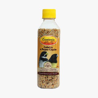 Mistura Premium de sementes e extrusadas - Linha Gold Mix - Para Coleiro e Papa Capim -200g (unid)