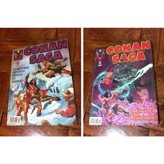 Revistas Conan Saga - edições 9 e 11