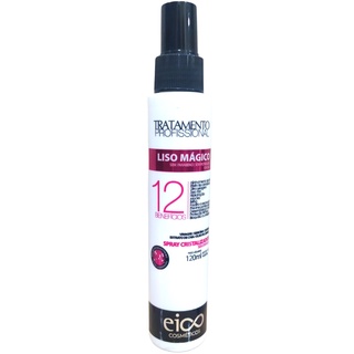 Spray Cristalizador Leave In Efeito Liso Protetor Termico 120ml