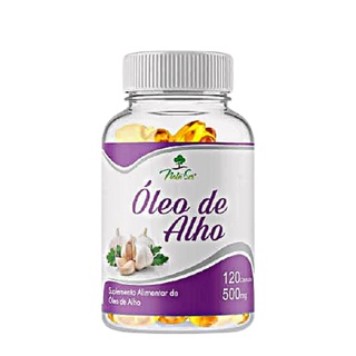 Oleo de Alho 100% Natural 120 Cápsulas - Natuser (1)