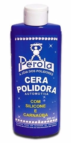 Cera Líquida Polidora Pélola Com Silicone E Carnaúba (250ml) Pérola