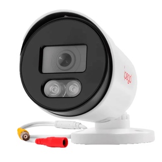 Câmera Bullet Knup/Ípega KP-CA166 1080P/2MP Plástico Colorida a Noite