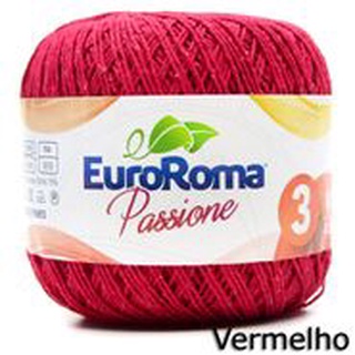 Linha Passione N°3 Euroroma serve para Amigurumo / Tricô / Crochê