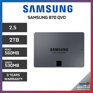 Samsung 870 QVO SATA III 2.5" SSD [1TB/2TB/4TB/8TB]