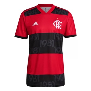 Camisa Flamengo 2021/2022 Masculina Home Rubro Negra Mengão (1)