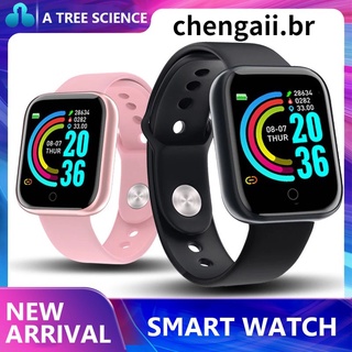 Smartwatch relógio smart esportivo y68 com rastreador fitness
