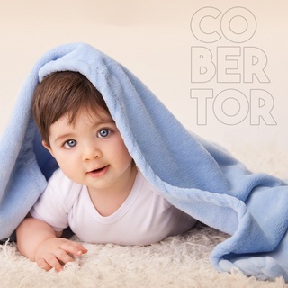 Cobertor Manta Microfibra Bebê Menino Menina Bordado Recém Nascido Macio Quentinho