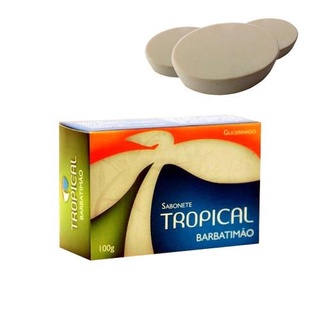 Sabonete Barbatimão Anti Séptico Barra Tropical Glicerinado Sabão 100g (2)