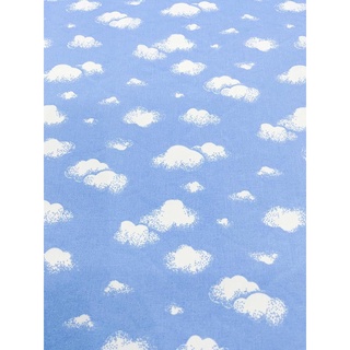 Tecido Tricoline Chuva de bencaos nuvem azul ou rosa 1,00m x 1,50m