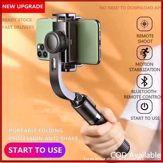 L08 Estabilizador Gimbal Vara de Selfie Tripé Fotografia Telefone Móvel Primeiros Passos