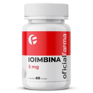 Ioimbina (YOHIMBINE)5mg 60 doses oficial farma original.