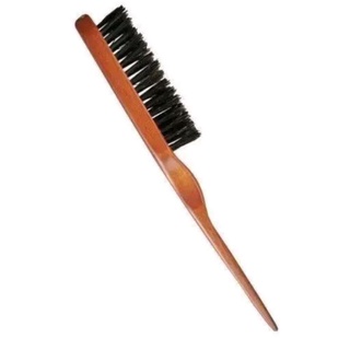 Escova de madeira fina para acabamento penteado baby hair ferramentas cabeleireiro Marco Boni