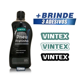PNEU PRETINHO VONIXX / VINTEX 500ML + ADESIVOS VINTEX