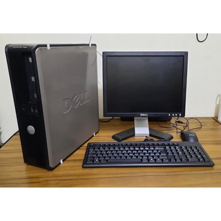 Kit pc Dell 320 optplex dual core E2200 2.2ghz 4gb hd 160gb + monitor 17 marca diversas