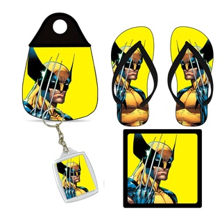 Kit X-man Personalizado Wolverine Herói Marvel