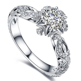 Pandora Anel Com Caixa De Prata Promessa 925 Noivado Diamante Casamento Acessórios Da Moda Coreano Mulheres