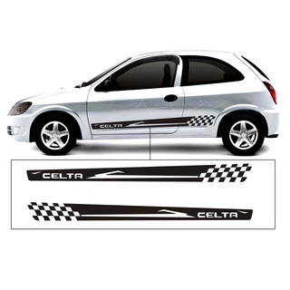 Adesivo Decorativo Para Carro Celta Faixa Lateral Escrito Celta Serve Para Celta 2 ou 4 Portas Adesivos Para Carro Esportivo Tuning