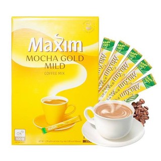 Café Solúvel Coffee Maxim Coreano Mocha Gold 5 Sachês