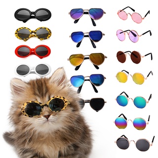 Óculos de Sol para Pets Pequenos/Cães e Gatos/Proteção Universal para os Olhos/para Fotos
