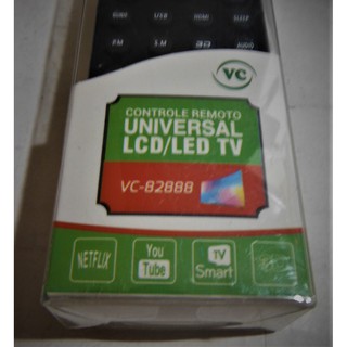CONTROLE REMOTO UNIVERSAL LCD/LED TV (VC-2888) - Compatível Com Diversas Marcas De Smart TV's. (4)