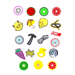 Pronta Entrega Para Crocs Jibbitz Pins Coloridoly Estranho Fruto DIY/Tênis Charm Button (1)