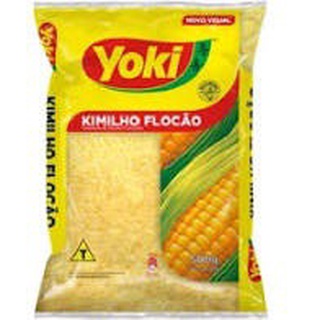 Kimilho Flocão Yoki 500g Farinha de milho flocada (2)
