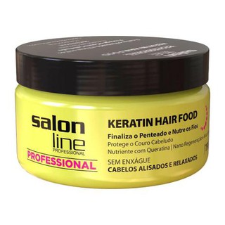 Pomada Profissional Keratin Hair Food Nutrition Salon Line 195gr