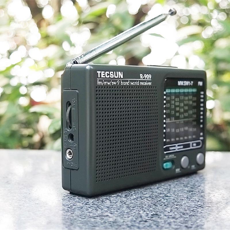 TECSUN R-909 Receptor Portátil Rádio FM MW (AM) SW (Shortwave) Mundo 9 Bandas t (4)