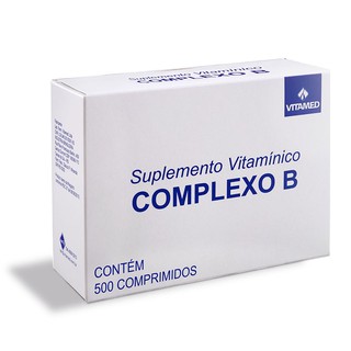 COMPLEXO B - VITAMED VITAMINA B1 B2 B3 B5 B6 - CARTELA COM 20 COMPRIMIDOS