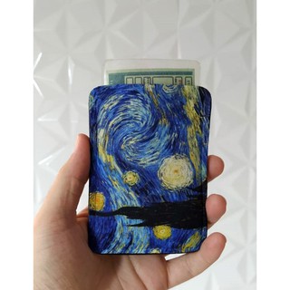 Carteira porta cartões Van Gogh A Noite Estrelada (4)