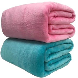 IMPERDIVEL Cobertor Manta Lisas Casal Microfibra Mantinha 1,80 x 2,00