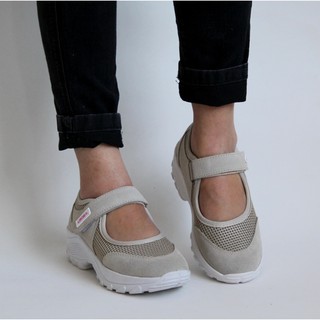 Calçados Femininos Sapato Tênis Sapatilha Boneca Confortável Semi Ortopédico para Joanetes Leve (5)