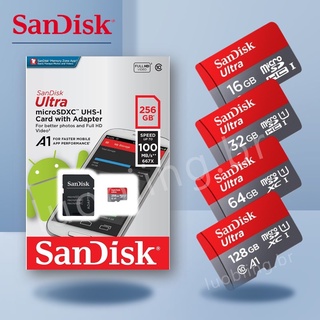 Sandisk Cartão de memória Ultra A1 128GB 256GB 512GB 80M/S Cartao memoria