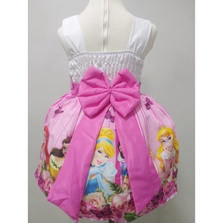 Vestido infantil Temático Princesas da Disney (5)