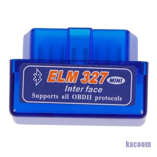 KA Bluetooth V2.1 Mini Elm 327 Scanner OBDII Código De Ferramentas De Diagnóstico De Carro OBD (7)