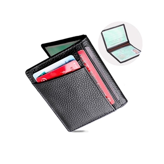 Men's Fashion Faux Leather Slim Wallet Thin Credit Card Holder ID Case Purse Bag