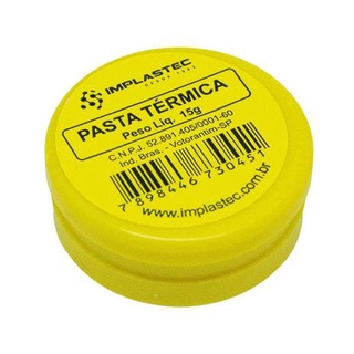 Pasta Termica 15g Pote P/ Pc Processador Placa de vídeo Cooler Envio Imediato (1)