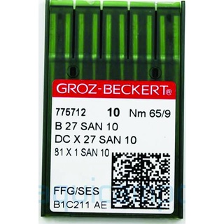 Caixa de agulha para maquina de costura overlock industrial B27- San10 - Groz Beckert