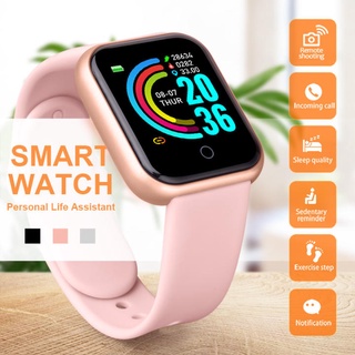 Original Y68 D20 Relógio Smartwatch com Bluetooth USB com Monitor Cardíaco Smartwatch (1)