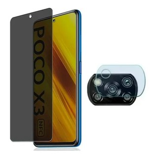 Película Privacidade 9d Xiaomi Poco X3 + Pelicula Camera