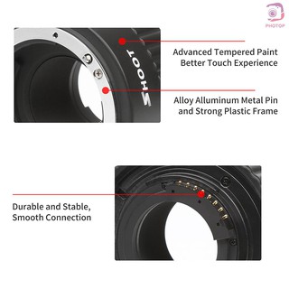 PR*SHOOT XT-365 Auto Focus AF Macro Extension Tube Adapter Ring Set 12mm 20m 36mm for Nikon F-mount AF Lens for Nikon (7)